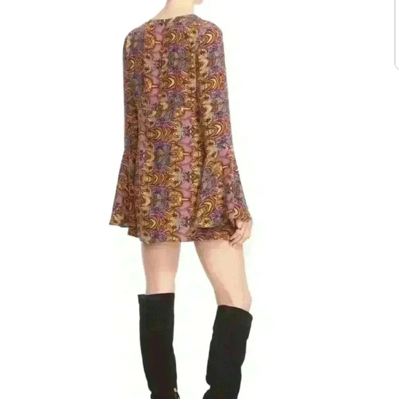 Free People Gold Multi 'Ossie Vibes Tunic - Picture 2 of 5